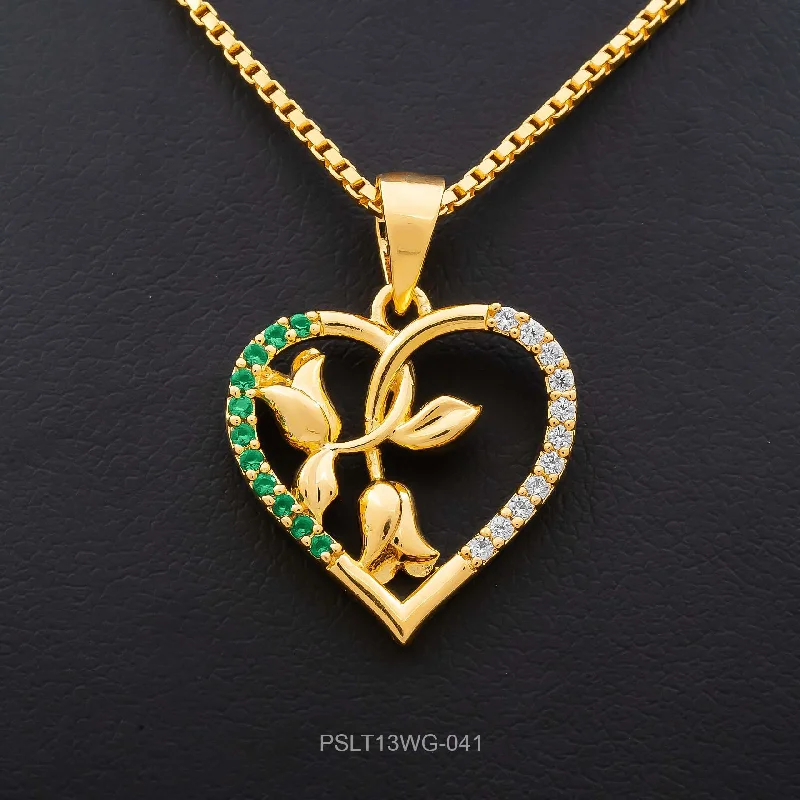 Limited-Stock Jewelry Sale – Once It's Gone, It's Gone Stone Pendant PSLT13WG-041