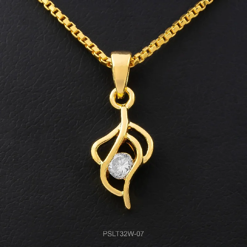 Shop Stylish Jewelry Now And Save Big Stone Pendant PSLT32W-07