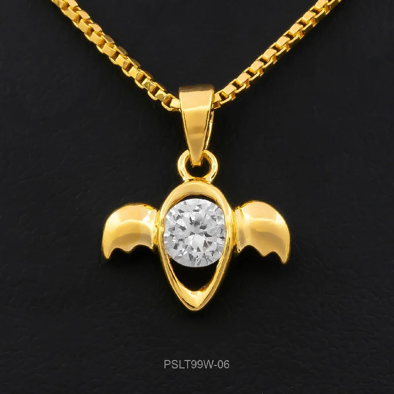 Trending Jewelry Styles Now At Limited-Time Discounts Stone Pendant PSLT99W-06