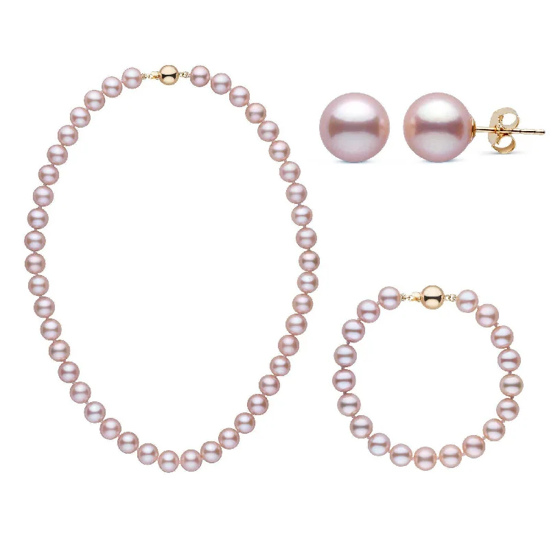 Limited-Time Jewelry Sale – Don't Miss These Deals 16 Inch 3 Piece Set of 8.5-9.0 mm AAA Lavender Freshwater Pearls Limited-Time Jewelry Sale – Don't Miss These Deals 16 Inch 3 Piece Set of 8.5-9.0 mm AAA Lavender Freshwater Pearls
