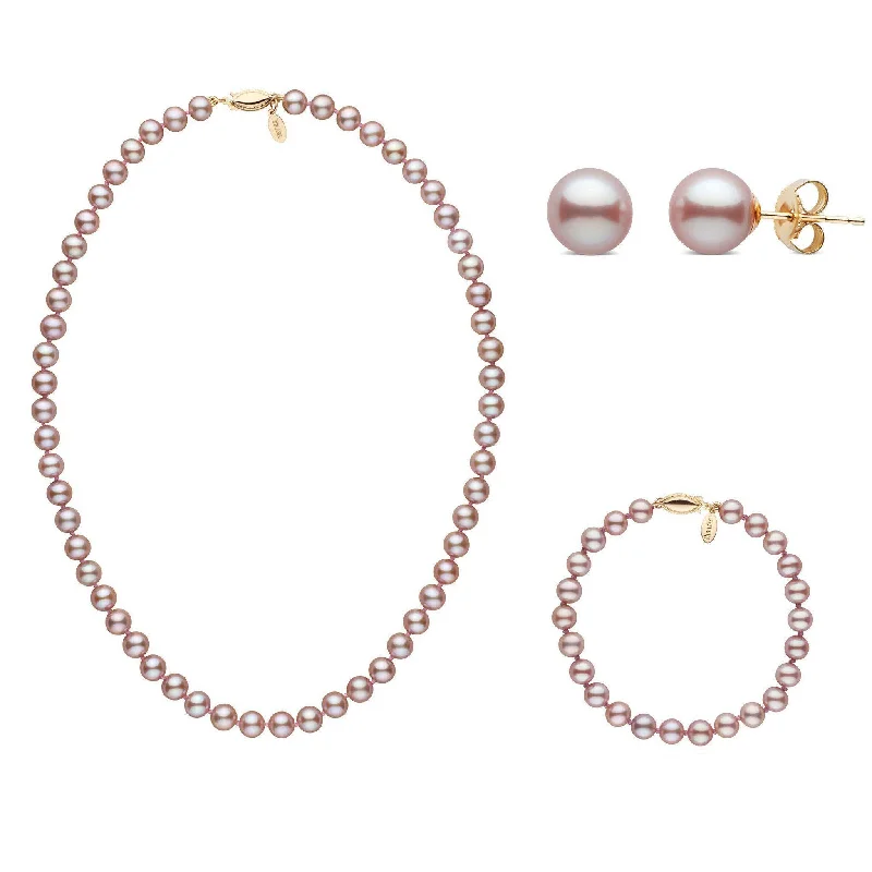 Luxury Meets Affordability – Jewelry Sale Live Now 16 Inch 6.5-7.0 mm Lavender Freshadama Freshwater Pearl Set Luxury Meets Affordability – Jewelry Sale Live Now 16 Inch 6.5-7.0 mm Lavender Freshadama Freshwater Pearl Set