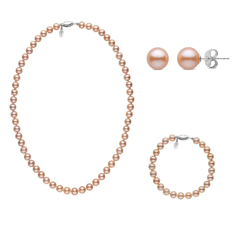 Jewelry Flash Sale – Stylish Designs At Unbeatable Rates 16 Inch 6.5-7.0 mm Pink to Peach Freshadama Freshwater Pearl Set Jewelry Flash Sale – Stylish Designs At Unbeatable Rates 16 Inch 6.5-7.0 mm Pink to Peach Freshadama Freshwater Pearl Set