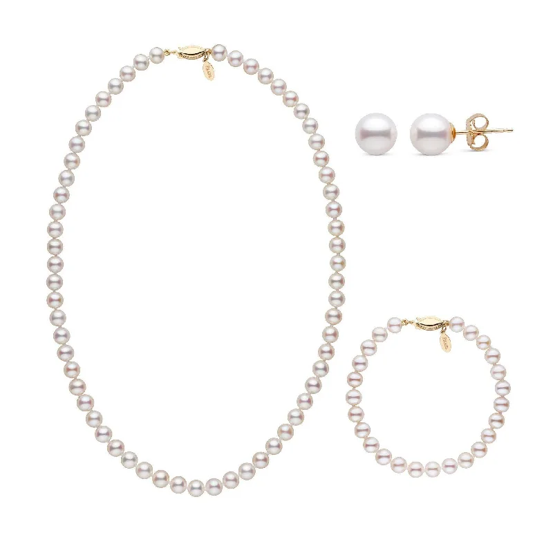 Holiday Jewelry Sale – Perfect Gifts At The Best Prices 18 Inch 3 Piece 6.5-7.0 mm White Freshadama Freshwater Pearl Set Holiday Jewelry Sale – Perfect Gifts At The Best Prices 18 Inch 3 Piece 6.5-7.0 mm White Freshadama Freshwater Pearl Set