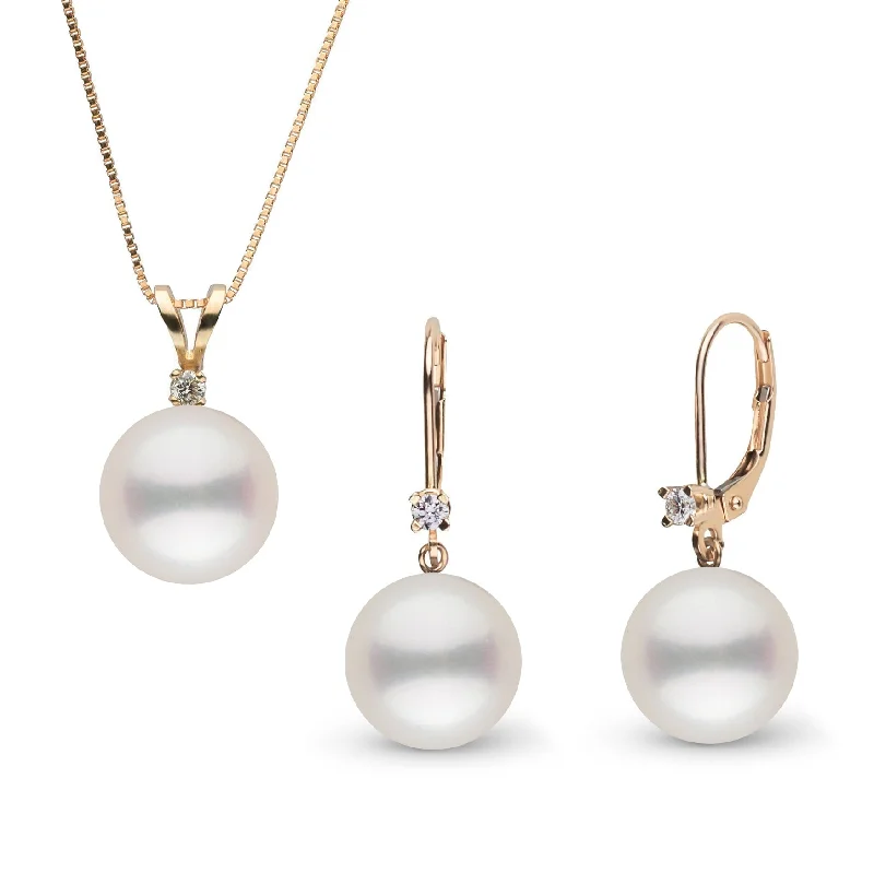 Flash Sale On Elegant Jewelry – Don't Miss Out 8.5-9.0 mm White Freshadama Pearl and Diamond Harmony Pendant and Earrings Set Flash Sale On Elegant Jewelry – Don't Miss Out 8.5-9.0 mm White Freshadama Pearl and Diamond Harmony Pendant and Earrings Set
