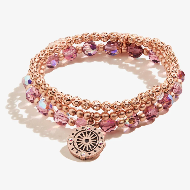 Elegant Designs, Unbeatable Discounts – Shop Jewelry Now Cosmic Balance Stretch Bracelets, Set of 3 Elegant Designs, Unbeatable Discounts – Shop Jewelry Now Cosmic Balance Stretch Bracelets, Set of 3