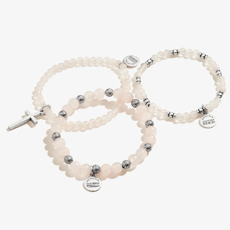 High-End Sparkle, Low-End Prices – Jewelry Sale Live Cross Stretch Bracelets, Set of 3 High-End Sparkle, Low-End Prices – Jewelry Sale Live Cross Stretch Bracelets, Set of 3