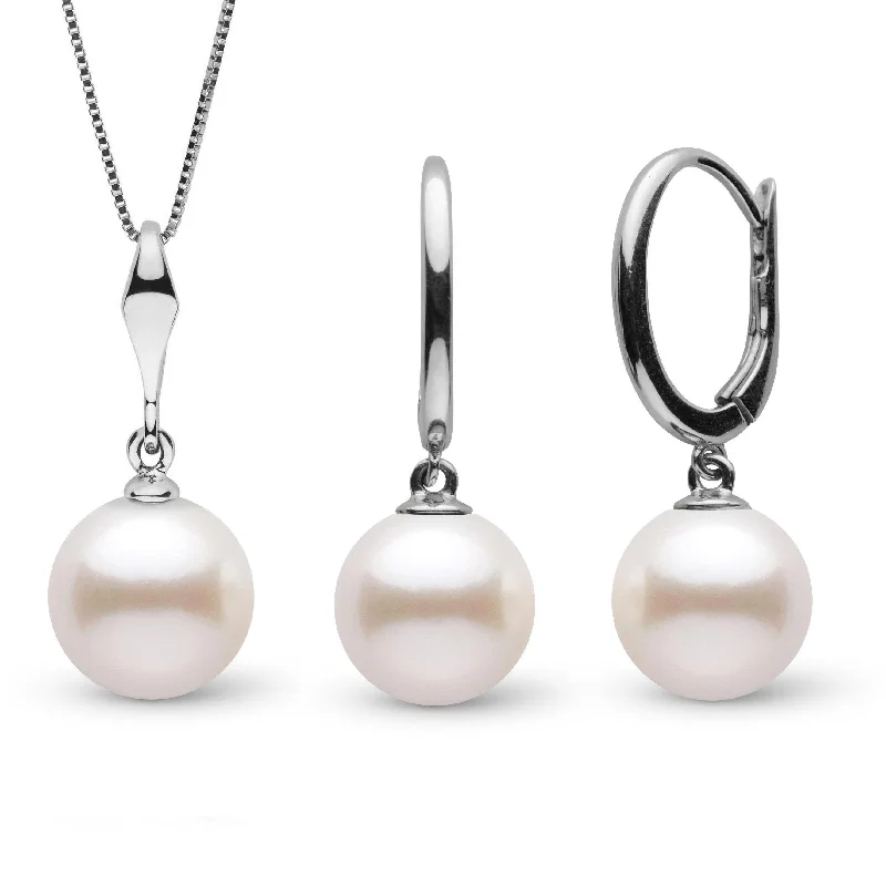 Seasonal Jewelry Sale – Upgrade Your Style Today Essential Collection 8.5-9.0 mm Freshadama Pearl Pendant & Solid Eternal Earrings Set Seasonal Jewelry Sale – Upgrade Your Style Today Essential Collection 8.5-9.0 mm Freshadama Pearl Pendant & Solid Eternal Earrings Set