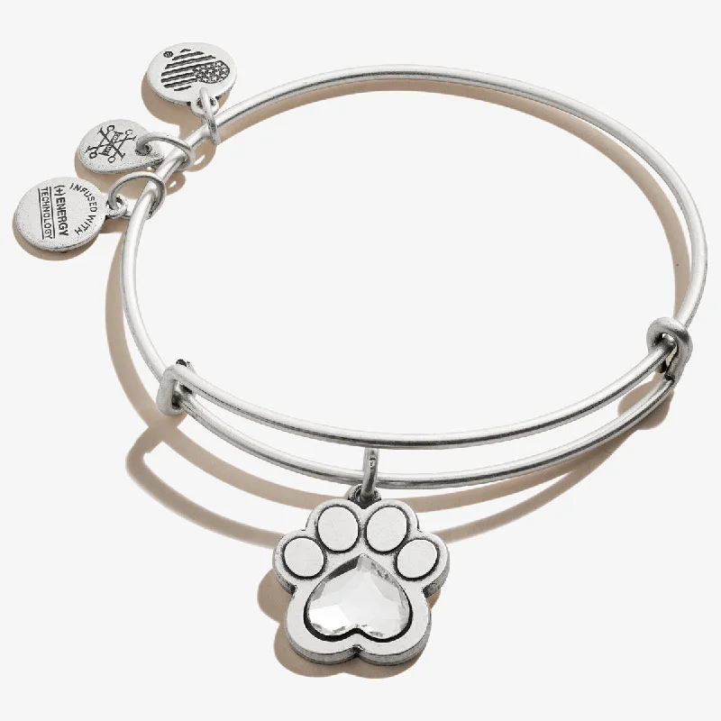 Flash Sale On Stunning Jewelry – Don't Miss Out Crystal Paw Prints of Love Charm Bangle Flash Sale On Stunning Jewelry – Don't Miss Out Crystal Paw Prints of Love Charm Bangle